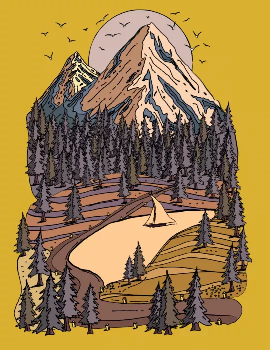 Nicholas: Sérénité montagnarde