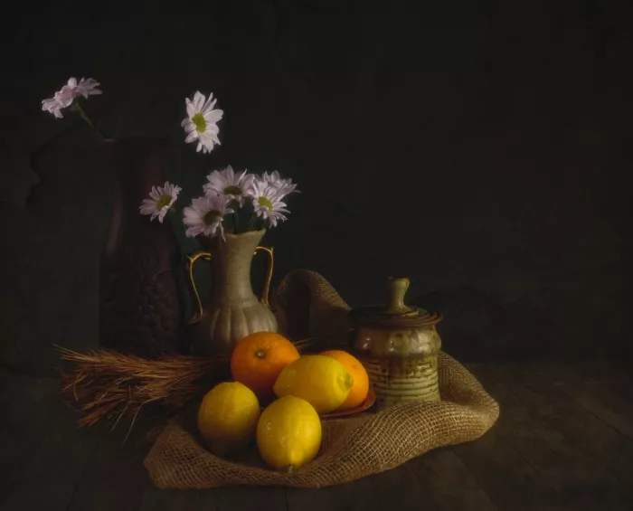 Zhong, John-Mei: still life of citrus