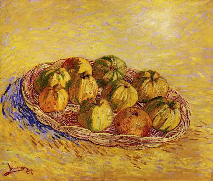 Gogh, Vincent van: Nature morte avec un panier de pommes