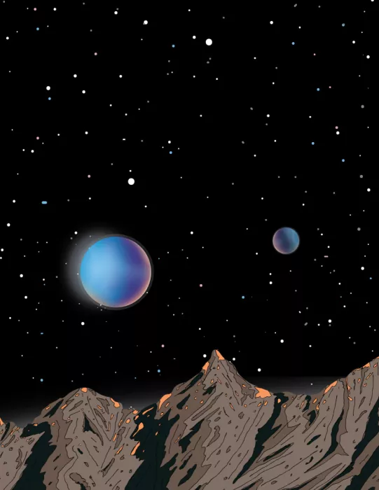 Nicholas: Planète de science-fiction spatiale