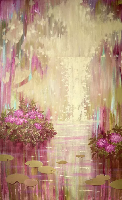 Prisich, Ekaterina: Blooming Waterfall