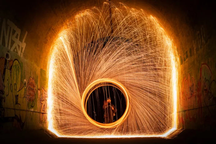 Løndal, Leif: Fire in the tunnel.