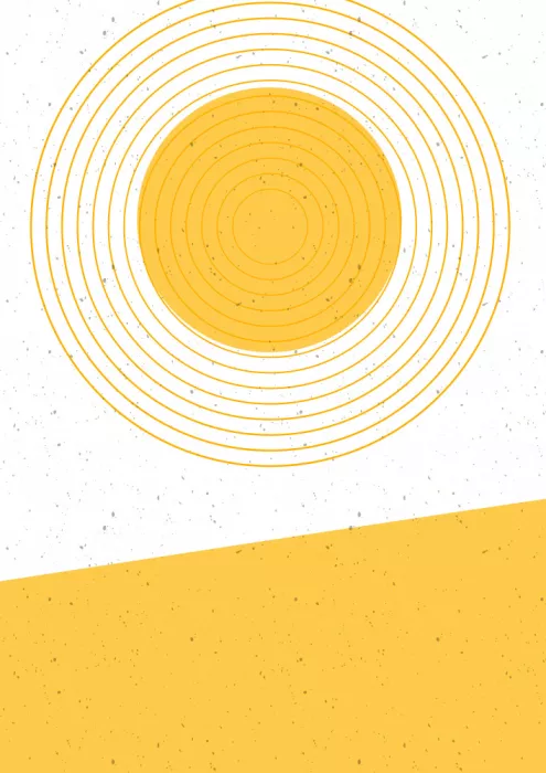 Nicholas: Cercles jaunes concentriques