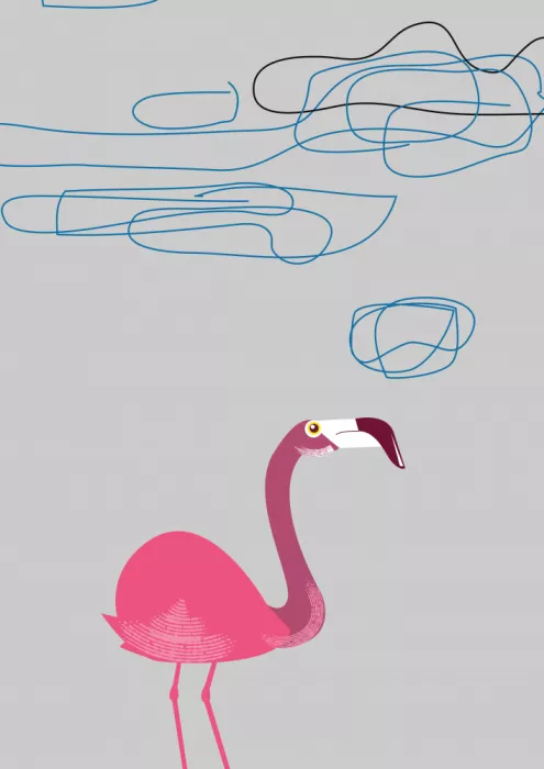 Nicholas: Pink Flamingo Dream