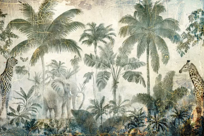 Kulik, Rafal: Jungle Tropical Art Illustration Wall 30