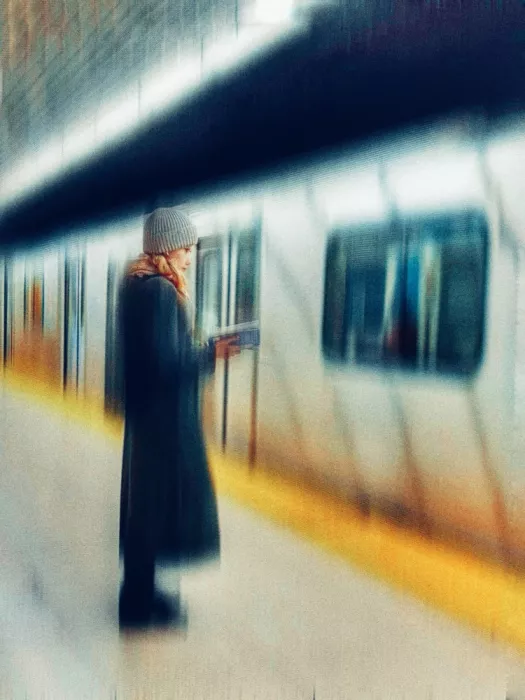 Weiwei: Waiting for the subway