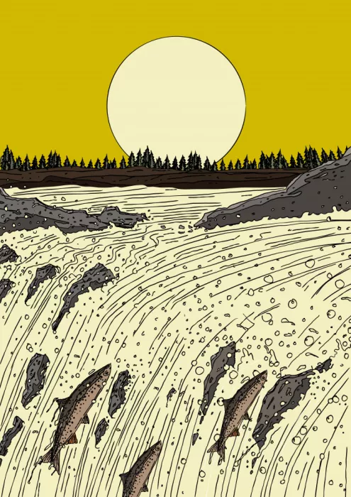 Nicholas: Paysage naturel stylisé