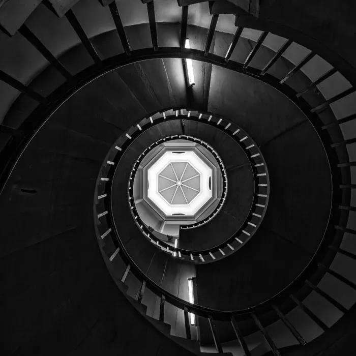Villalba, Angel: Spiral and octagon