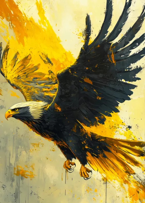 Jaszke, Justyna: Aigle - Art animalier