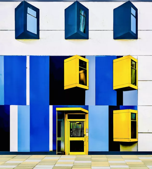 Orbach, Arnon: Facade - Swiss Cottage, London UK