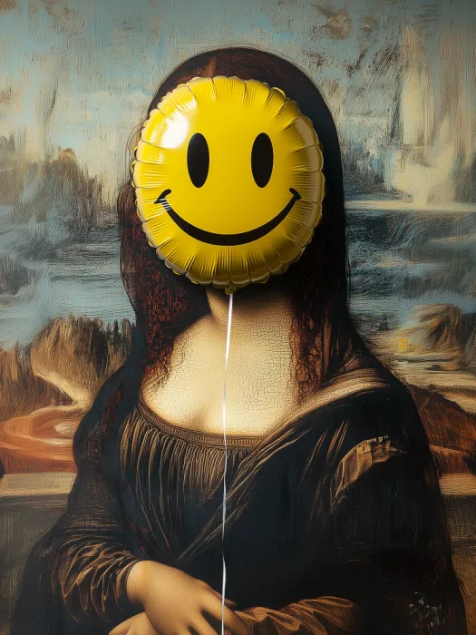 Dikhotomy: Parody of the Mona Lisa