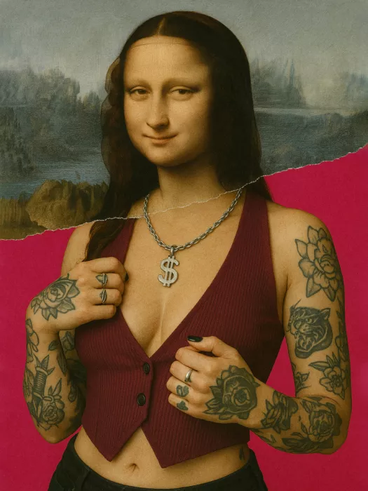 Dikhotomy: Reinterpretazione moderna della Gioconda