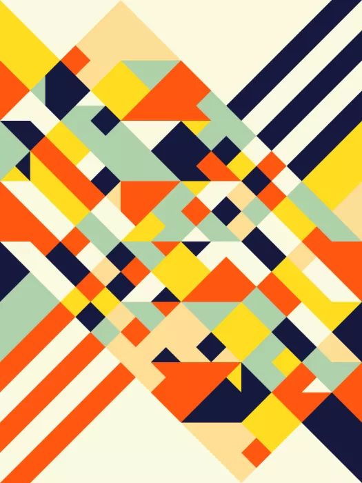 Strnad, Petr: Vibrant Angular Shapes