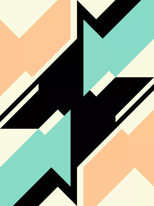Strnad, Petr: Formes géométriques dynamiques en zigzag