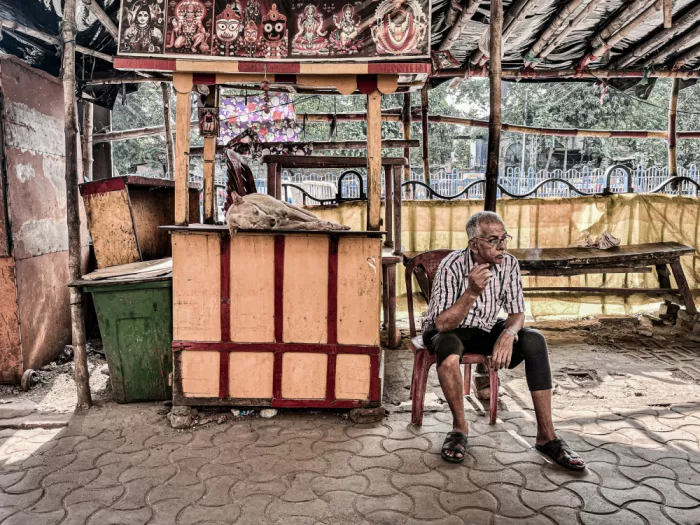 Das, Subhajit: The old man and his Companion