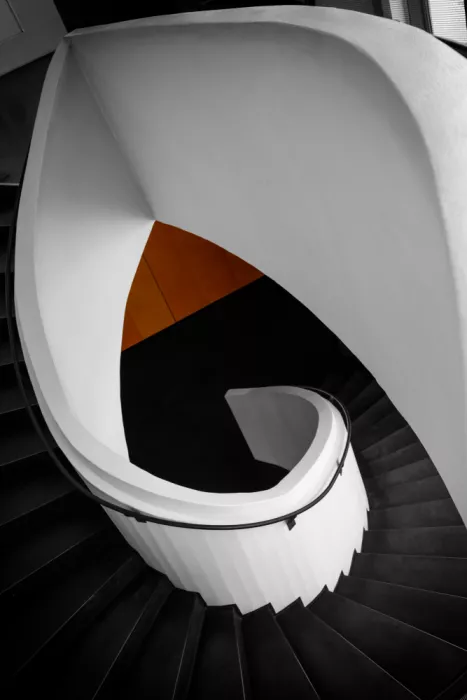 Villalba, Angel: Stairs in the Kiasma Museum in Helsinki VIII