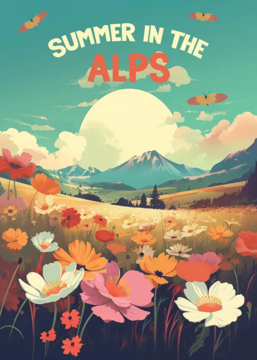 Magnusson, Andreas: Summer In the Alps
