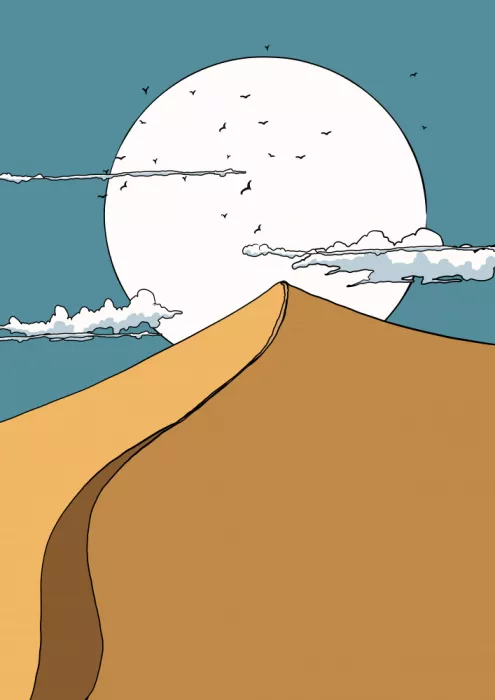 Nicholas: Desert Moonrise