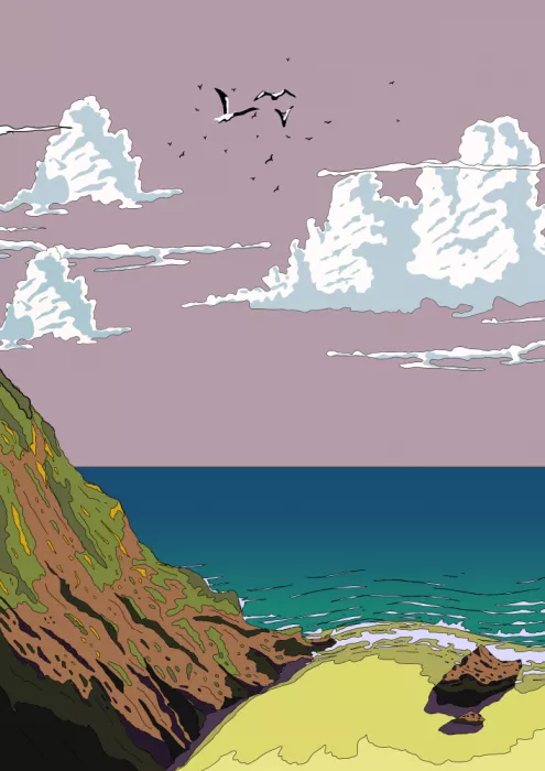 Nicholas: Paysage côtier