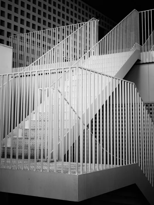 Komai, Kazuhiro: A staircase