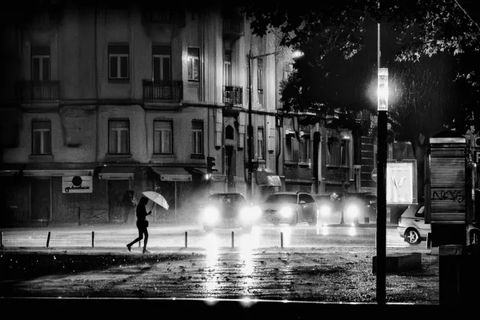 Azevedo, Olavo: A rainy night