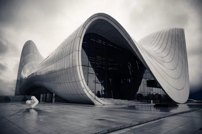 Fuchs, Dov: Heydar Aliyev Cultural Center, Baku, Azerbaijan