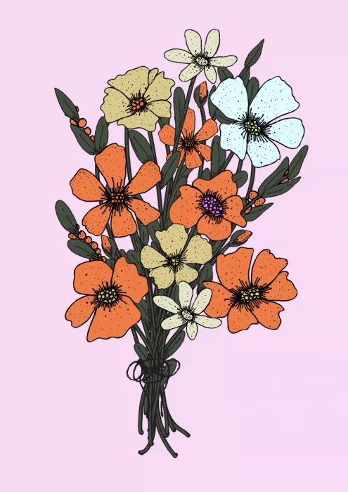 Nicholas: Bouquet de fleurs