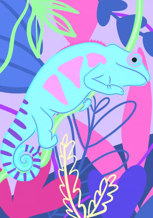 Fritsch, Athene: Colorful Chameleon