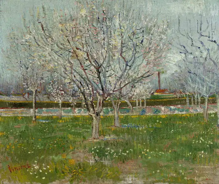 Gogh, Vincent van: Verger en fleurs