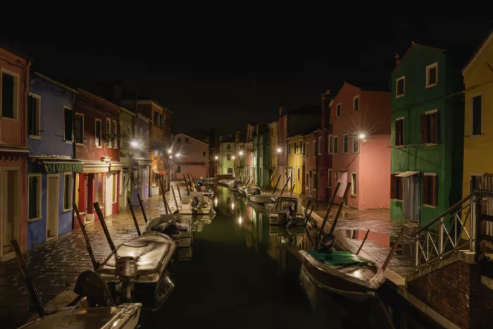 Marini, Roberto: Burano by night