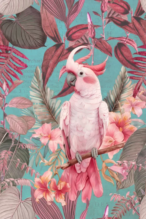 Haase, Andrea: Jardin aux Cacatoès II
