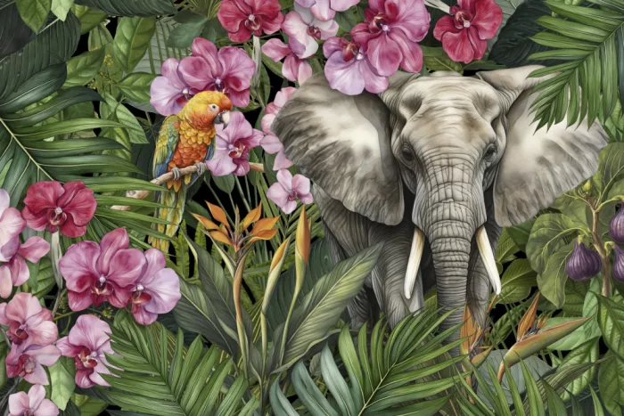 Haase, Andrea: Paradis de la Jungle aux Éléphants