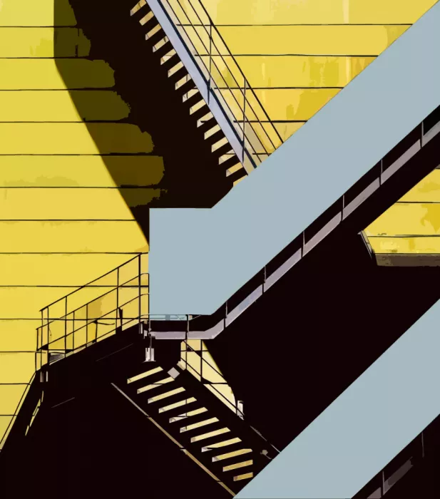 Orbach, Arnon: Stairs - Tokyo Japan