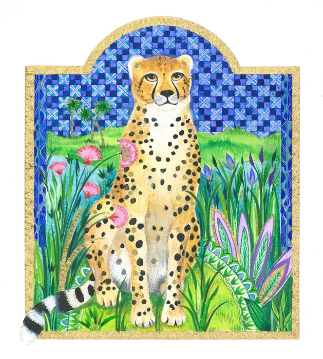 Brent, Isabelle: Guépard assis