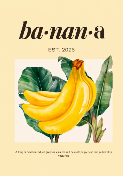 C, Elizabeth: Bananes Ludiques - Esthétique Tropicale, Impression d