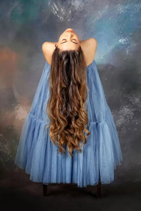 Calin, Silvia Rucsandra: Das Mädchen mit den langen Haaren