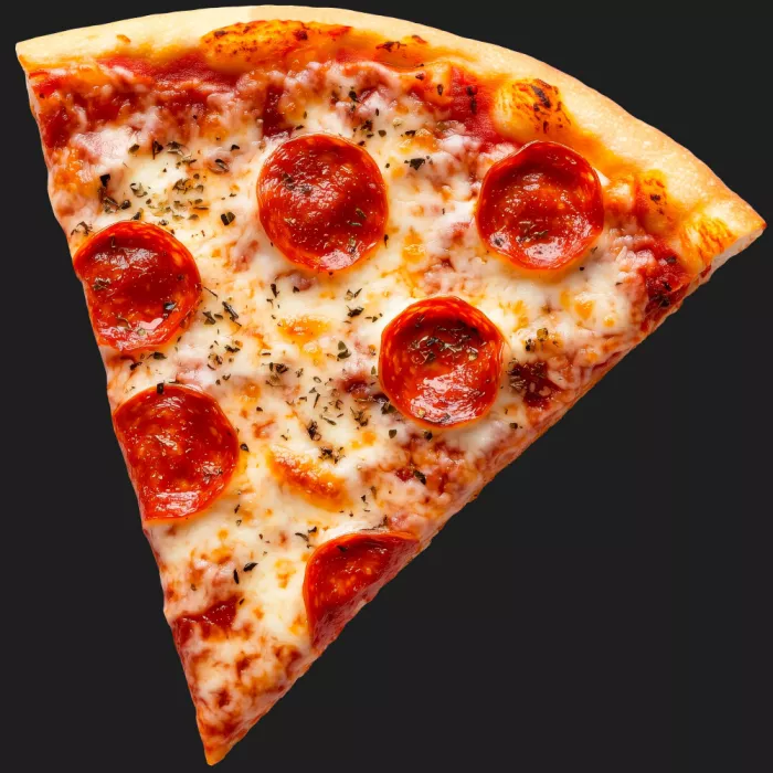 Barsrsind, Marika: Fetta di Pizza al Peperoni Estiva Retrò Nostalgica