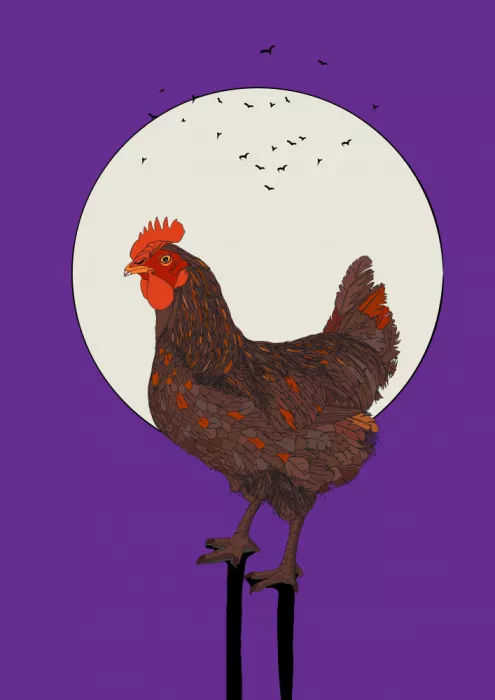 Nicholas: Moonlit Rooster
