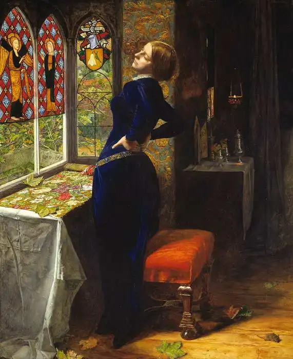 Millais, John Everet: Mariana
