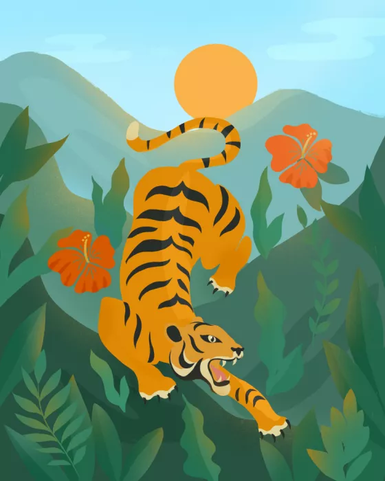 Lizde, Petra: Jungle Tiger