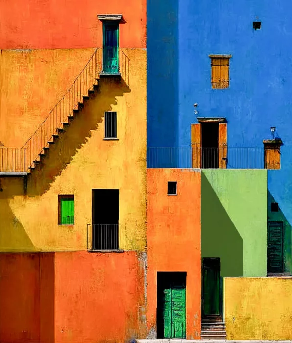 Orbach, Arnon: Facade -Amalfi coast, Italy