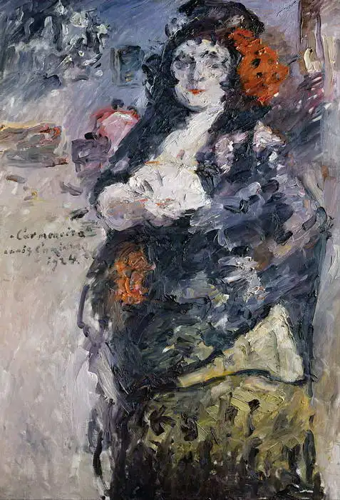 Corinth, Lovis: Carmencita (Portrait of Charlotte Berend-Corinth)