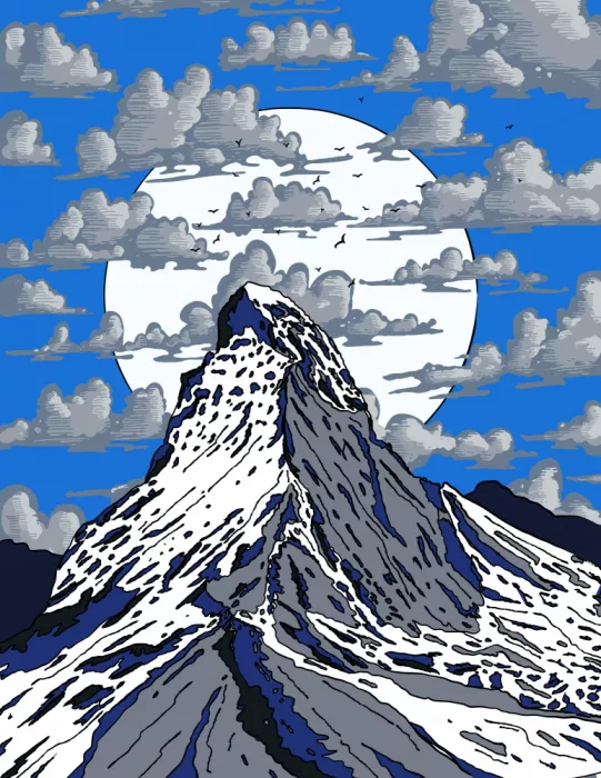 Nicholas: Paysage de montagne