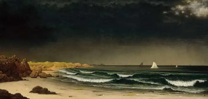 Heade, Martin Johnson: Approaching Storm (near Newport beach)
