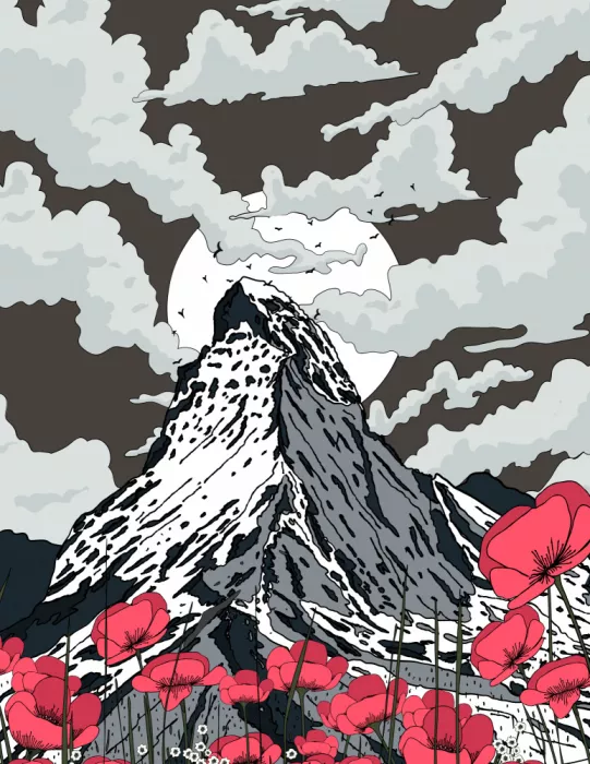 Nicholas: Snow Capped Mountain