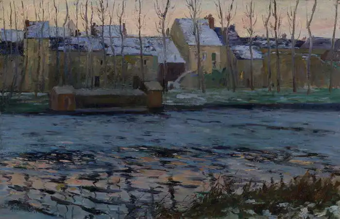 Cullen, Maurice: Moret (winter)
