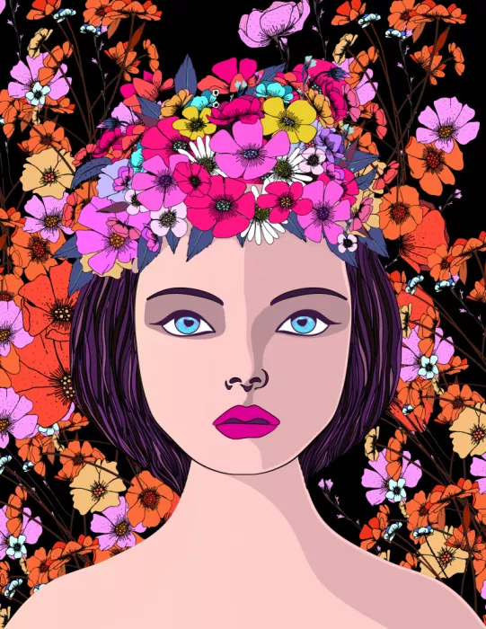 Nicholas: Portrait floral