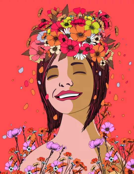 Nicholas: Portrait floral
