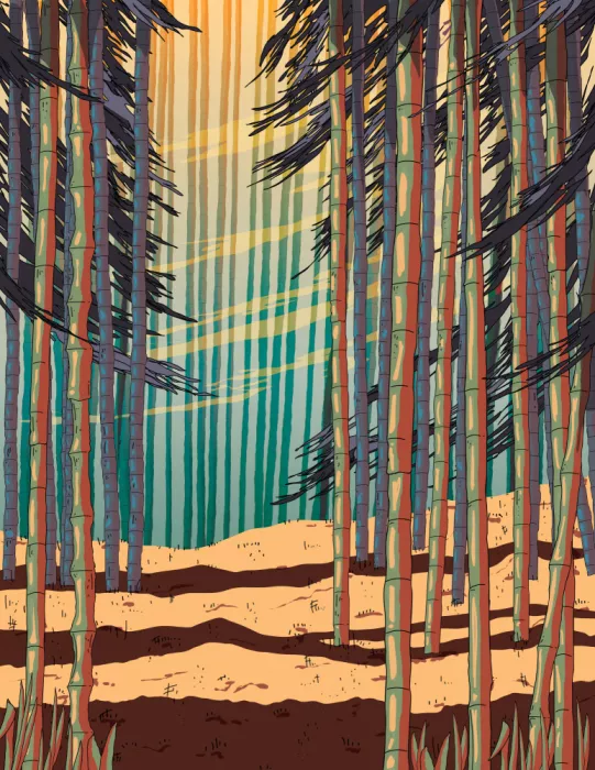 Nicholas: Forêt de bambous