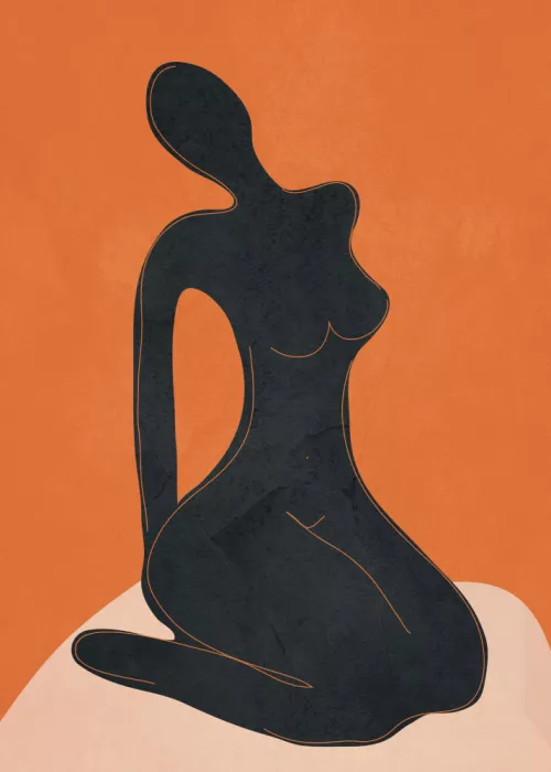 Art, City: Nu abstrait II